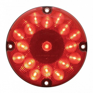 LUZ LED DE 7" ROJA/LENTE ROJO