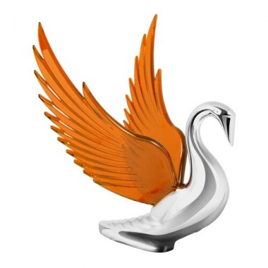 GUÍA DE CAPO CISNE CON ALAS NARANJA 