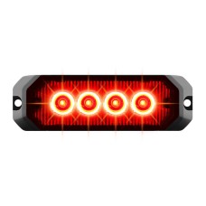 LUZ LED DE 4" ROJA