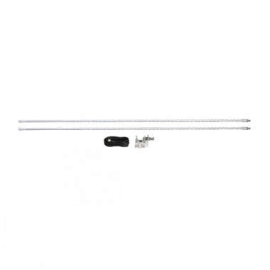 KIT DE DOBLE ANTENA DE 48" COLOR BLANCO